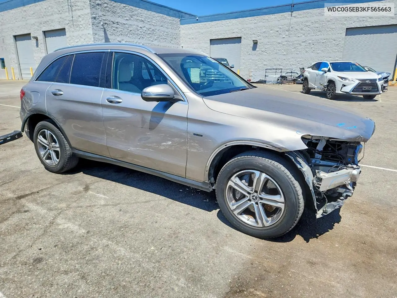 2019 Mercedes-Benz Glc 350E VIN: WDC0G5EB3KF565663 Lot: 60888686