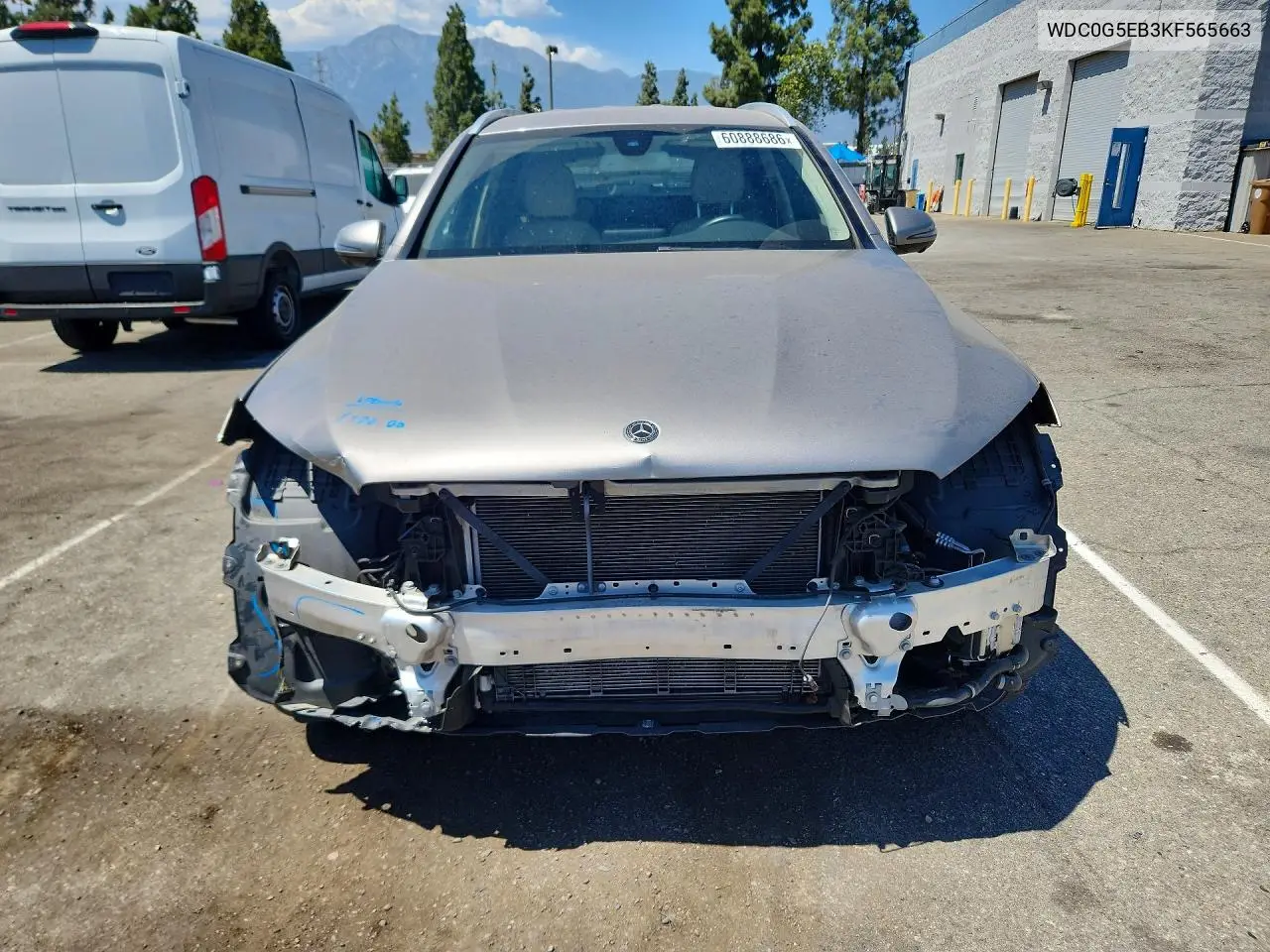 2019 Mercedes-Benz Glc 350E VIN: WDC0G5EB3KF565663 Lot: 60888686