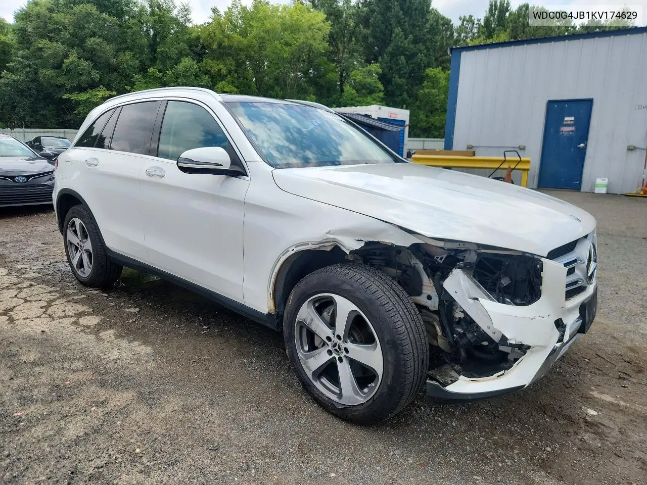 2019 Mercedes-Benz Glc 300 VIN: WDC0G4JB1KV174629 Lot: 60955346