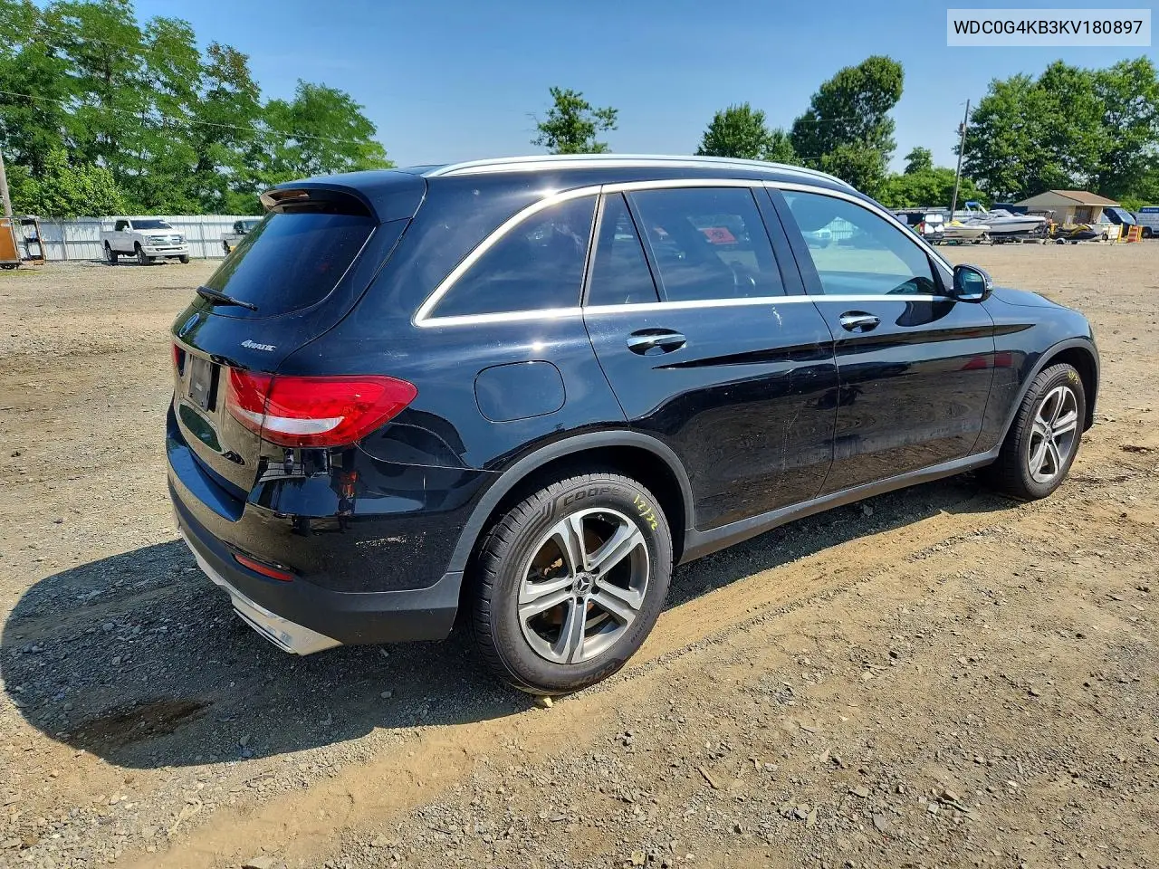 2019 Mercedes-Benz Glc 300 4Matic VIN: WDC0G4KB3KV180897 Lot: 60963246