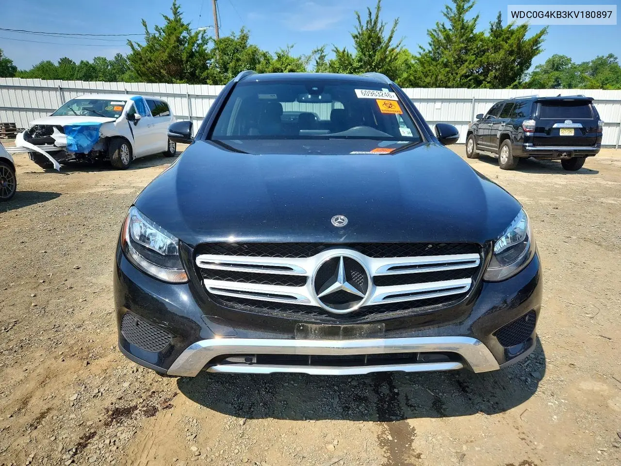 2019 Mercedes-Benz Glc 300 4Matic VIN: WDC0G4KB3KV180897 Lot: 60963246