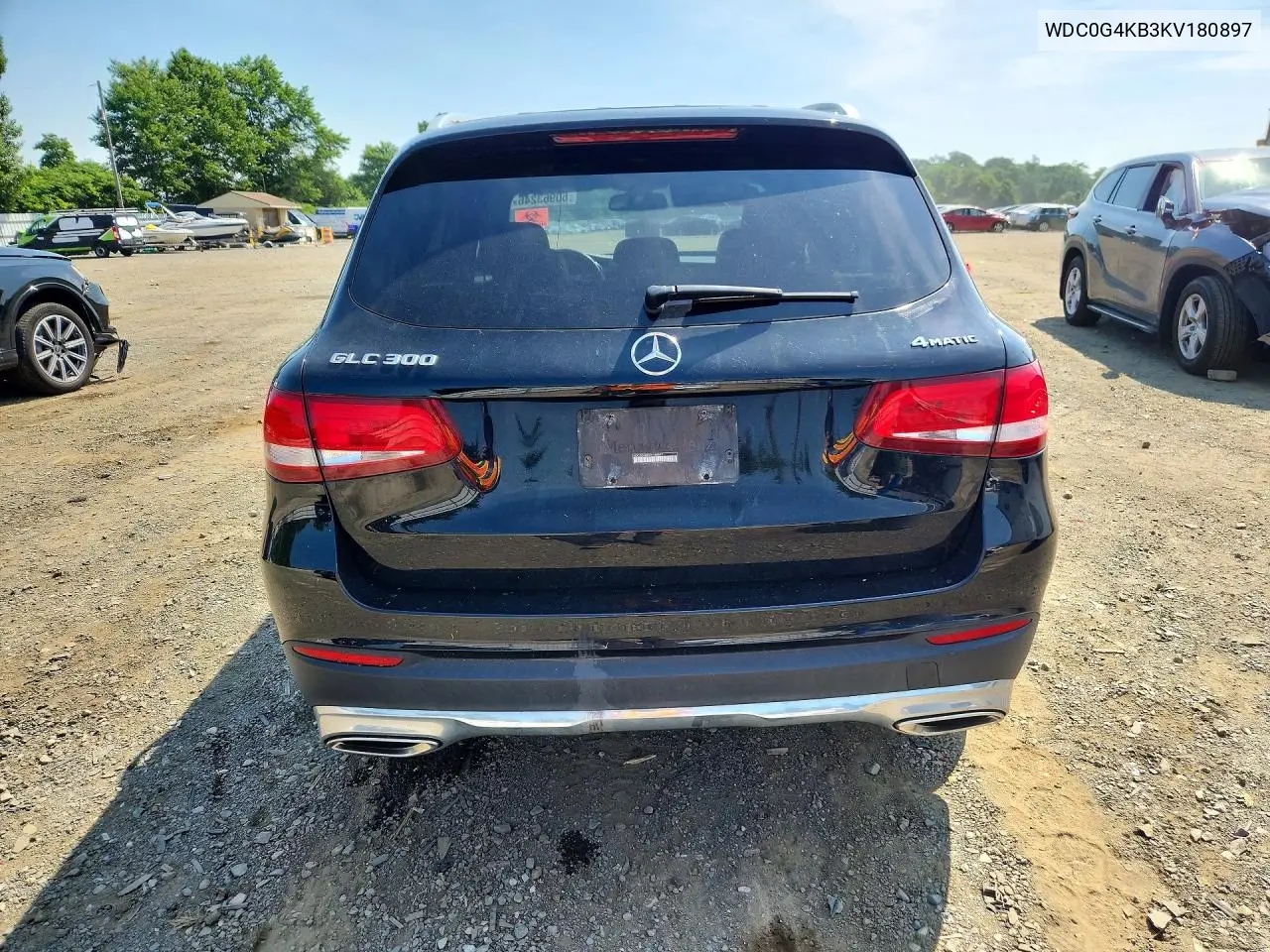 2019 Mercedes-Benz Glc 300 4Matic VIN: WDC0G4KB3KV180897 Lot: 60963246