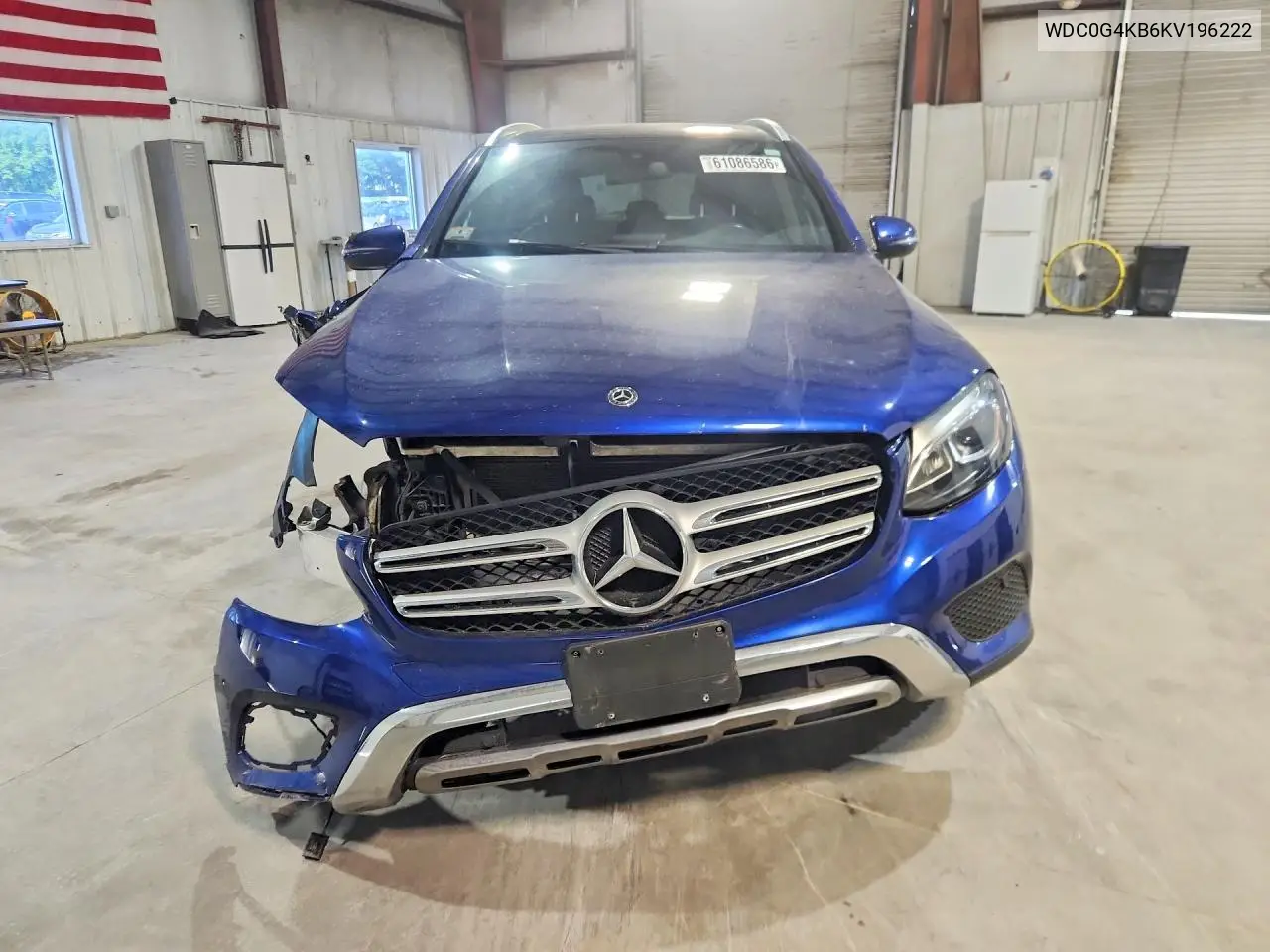 2019 Mercedes-Benz Glc 300 4Matic VIN: WDC0G4KB6KV196222 Lot: 61086586