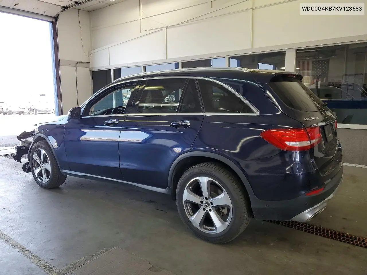 2019 Mercedes-Benz Glc 300 4Matic VIN: WDC0G4KB7KV123683 Lot: 61155516