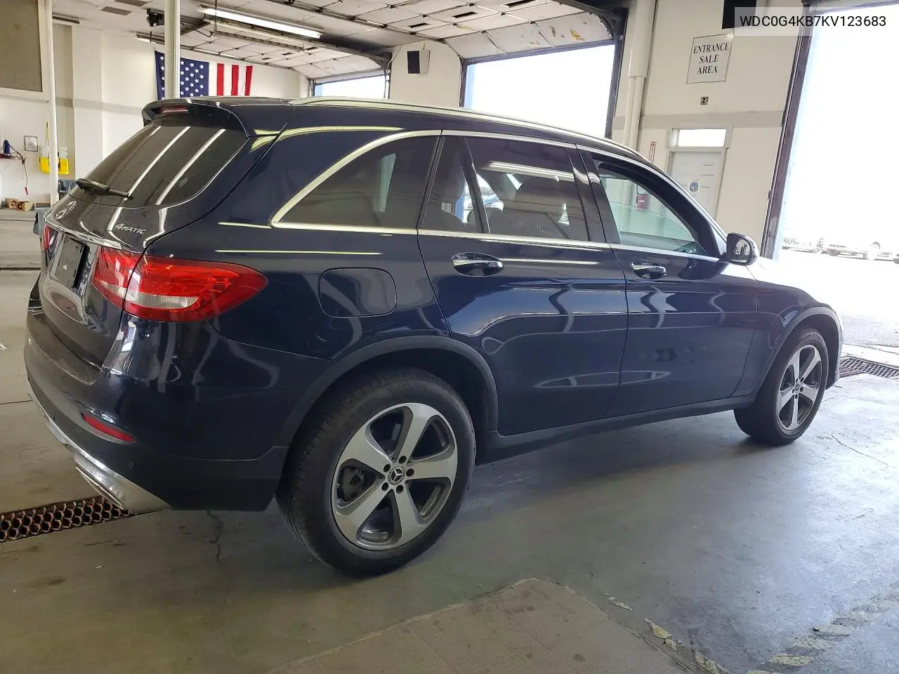 2019 Mercedes-Benz Glc 300 4Matic VIN: WDC0G4KB7KV123683 Lot: 61155516