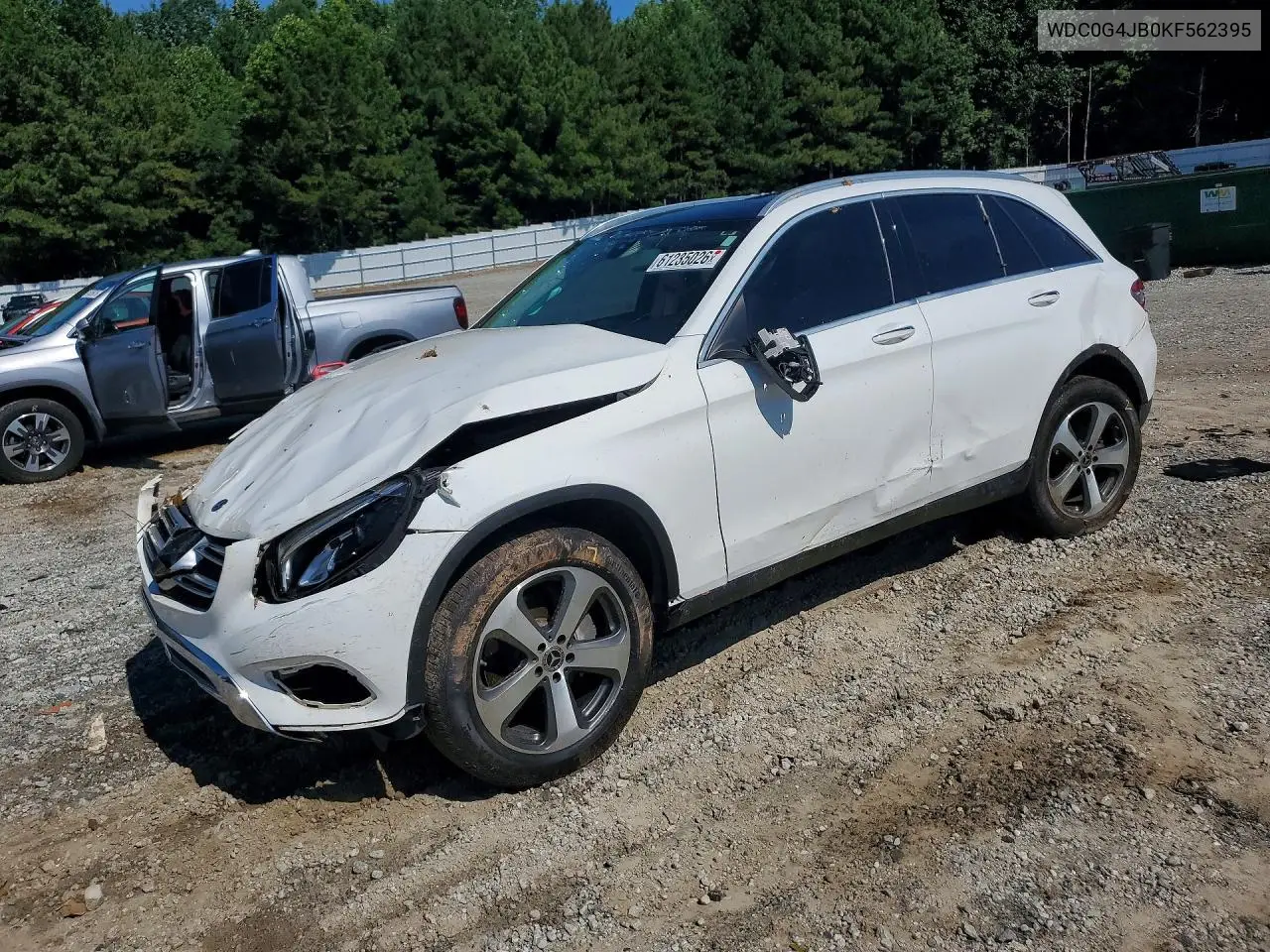 2019 Mercedes-Benz Glc 300 VIN: WDC0G4JB0KF562395 Lot: 61235026