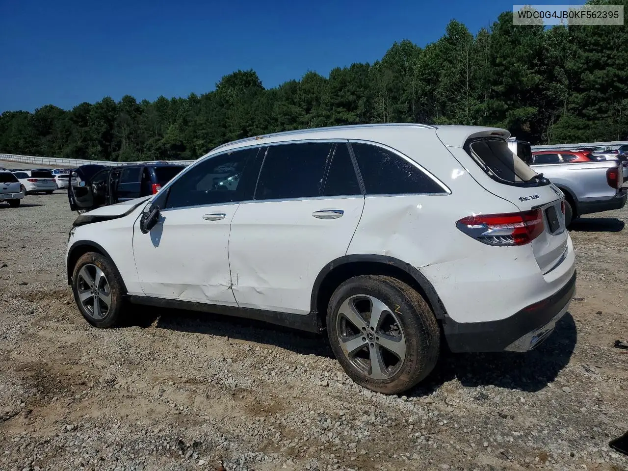2019 Mercedes-Benz Glc 300 VIN: WDC0G4JB0KF562395 Lot: 61235026