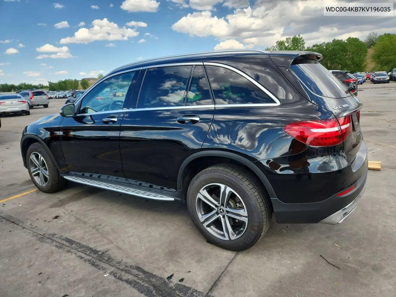 2019 Mercedes-Benz Glc 300 4Matic VIN: WDC0G4KB7KV196035 Lot: 61441166