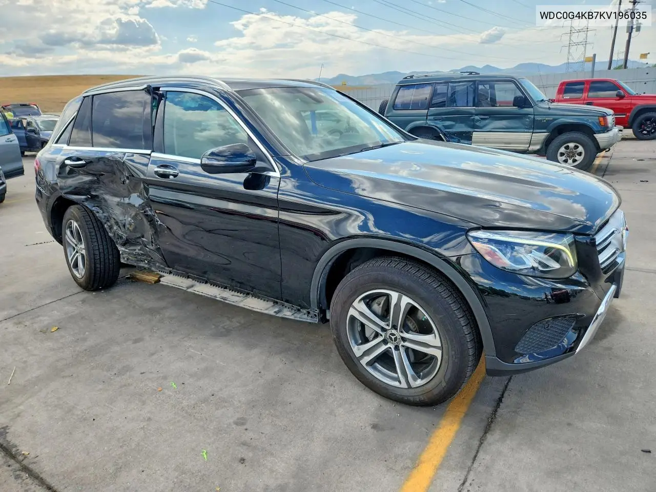 2019 Mercedes-Benz Glc 300 4Matic VIN: WDC0G4KB7KV196035 Lot: 61441166