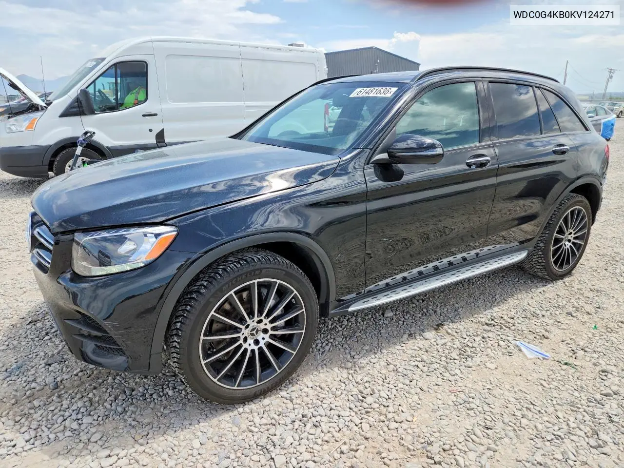 2019 Mercedes-Benz Glc 300 4Matic VIN: WDC0G4KB0KV124271 Lot: 61481636