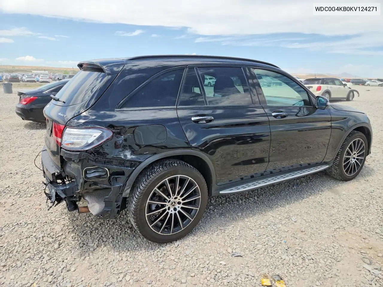 2019 Mercedes-Benz Glc 300 4Matic VIN: WDC0G4KB0KV124271 Lot: 61481636