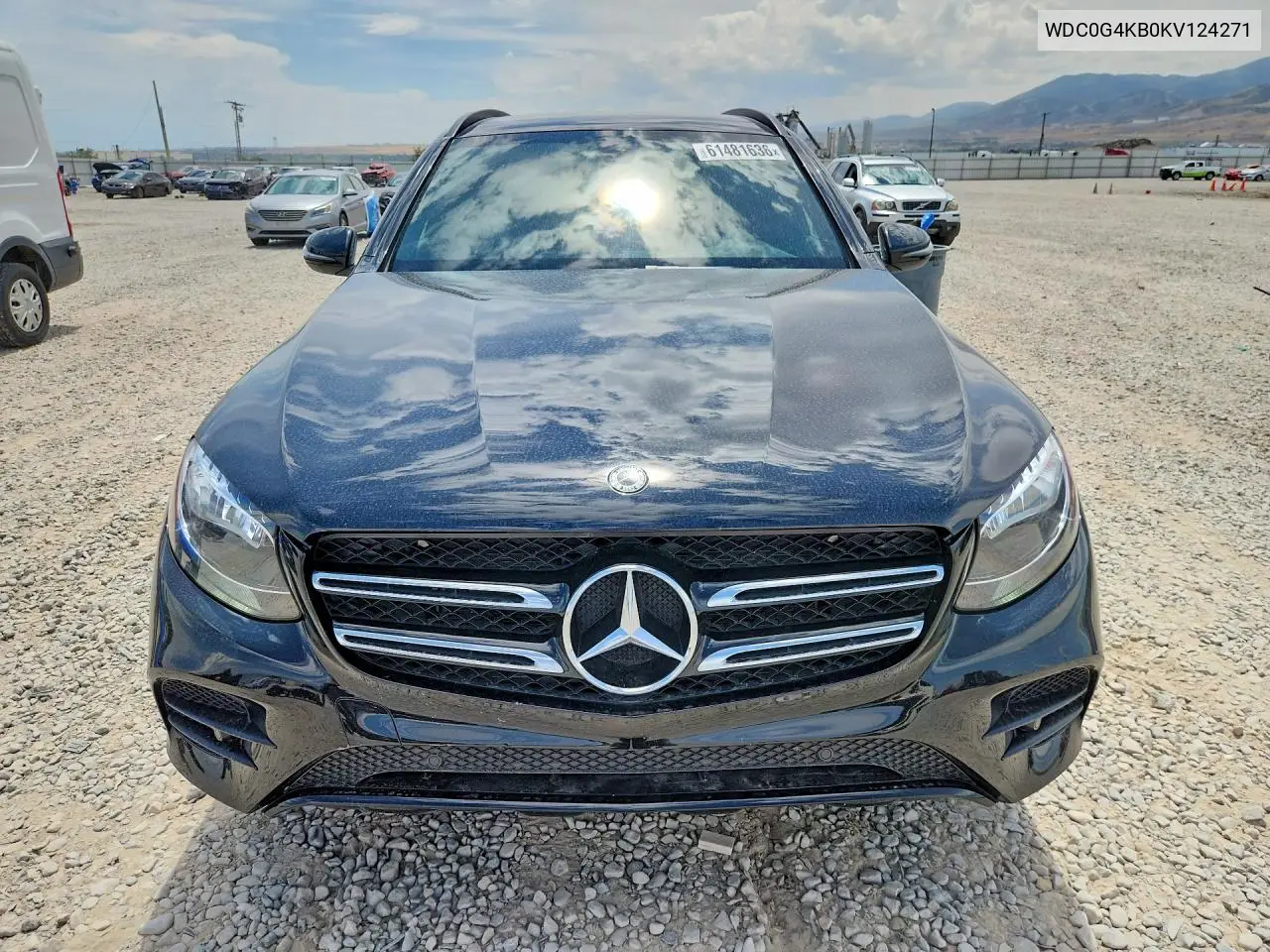 2019 Mercedes-Benz Glc 300 4Matic VIN: WDC0G4KB0KV124271 Lot: 61481636