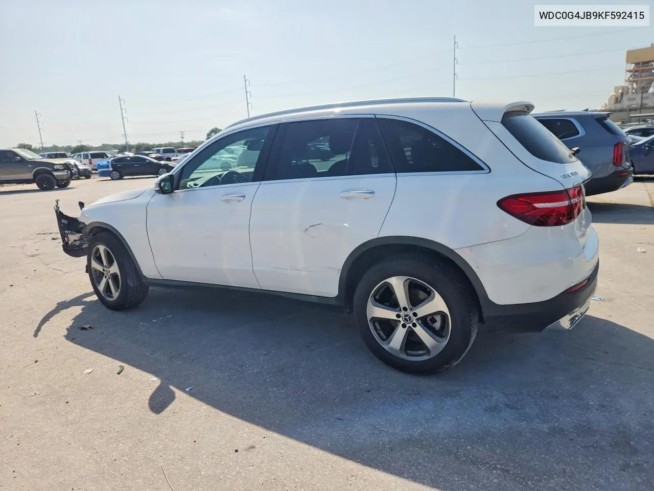 2019 Mercedes-Benz Glc 300 VIN: WDC0G4JB9KF592415 Lot: 61966226