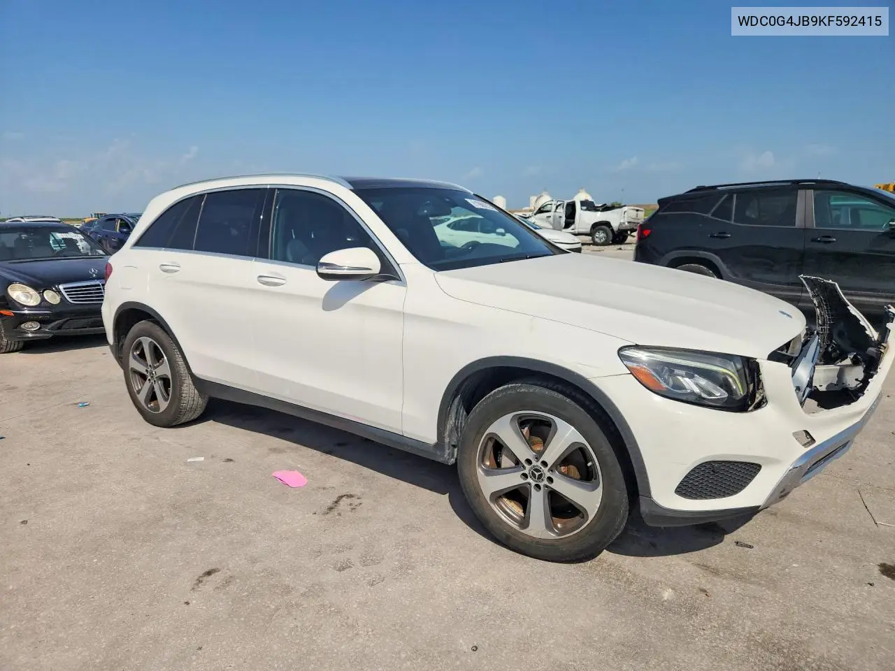 2019 Mercedes-Benz Glc 300 VIN: WDC0G4JB9KF592415 Lot: 61966226