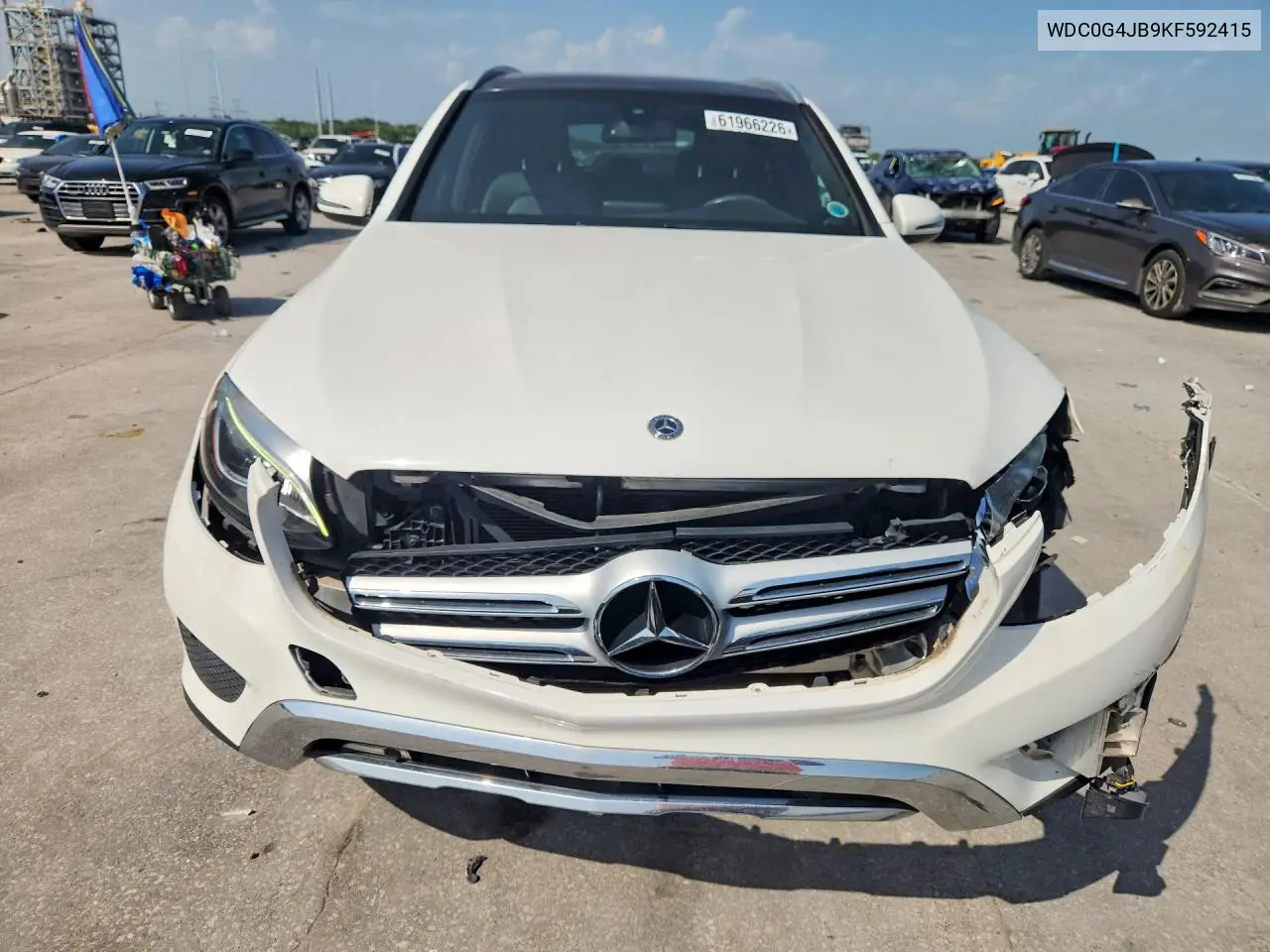 2019 Mercedes-Benz Glc 300 VIN: WDC0G4JB9KF592415 Lot: 61966226