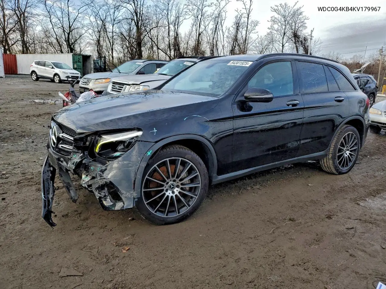 WDC0G4KB4KV179967 2019 Mercedes-Benz Glc 300 4Matic