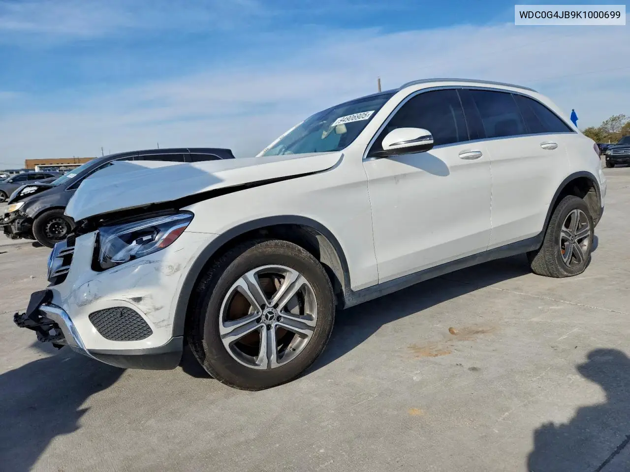 WDC0G4JB9K1000699 2019 Mercedes-Benz Glc 300