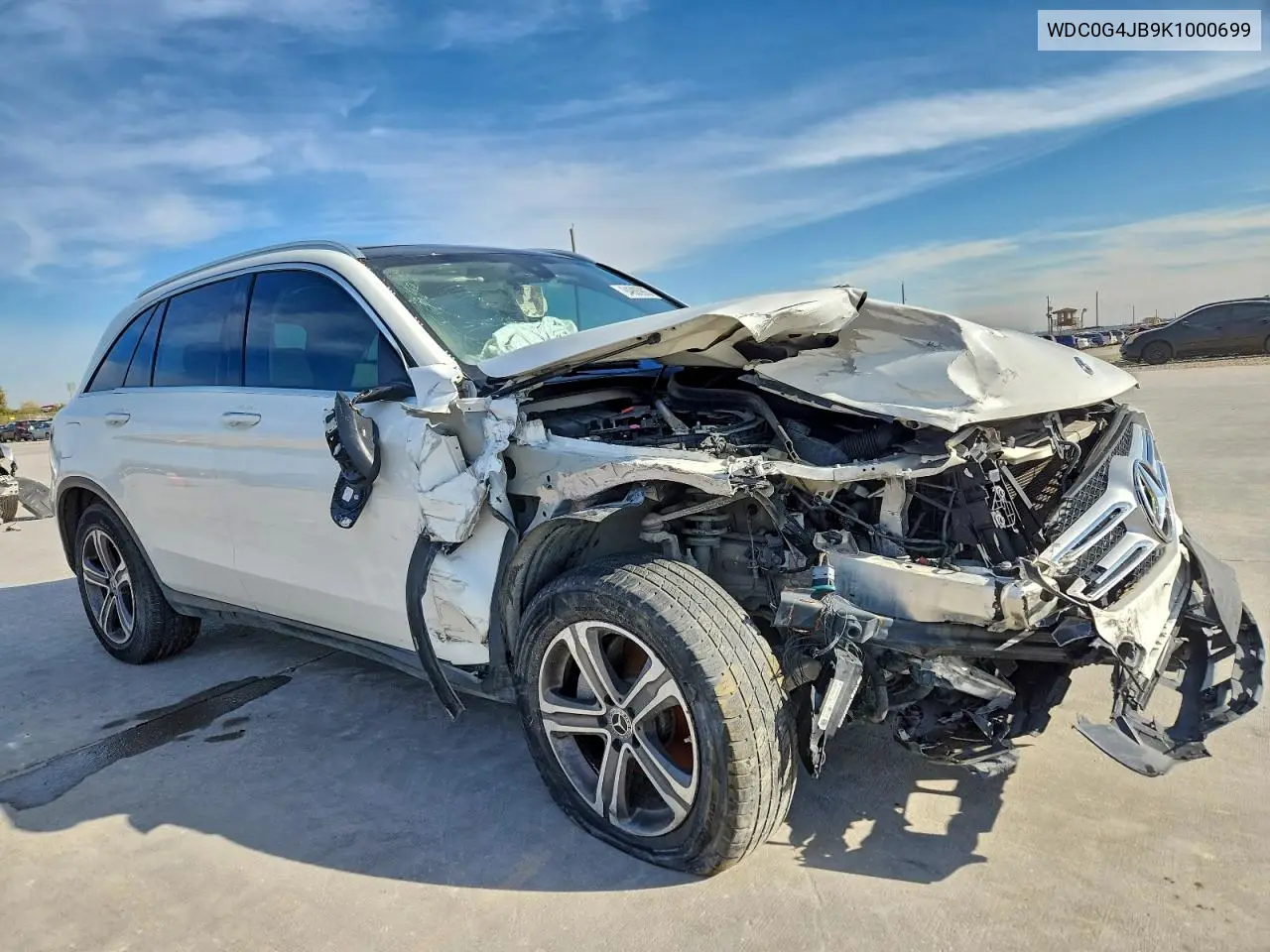 WDC0G4JB9K1000699 2019 Mercedes-Benz Glc 300