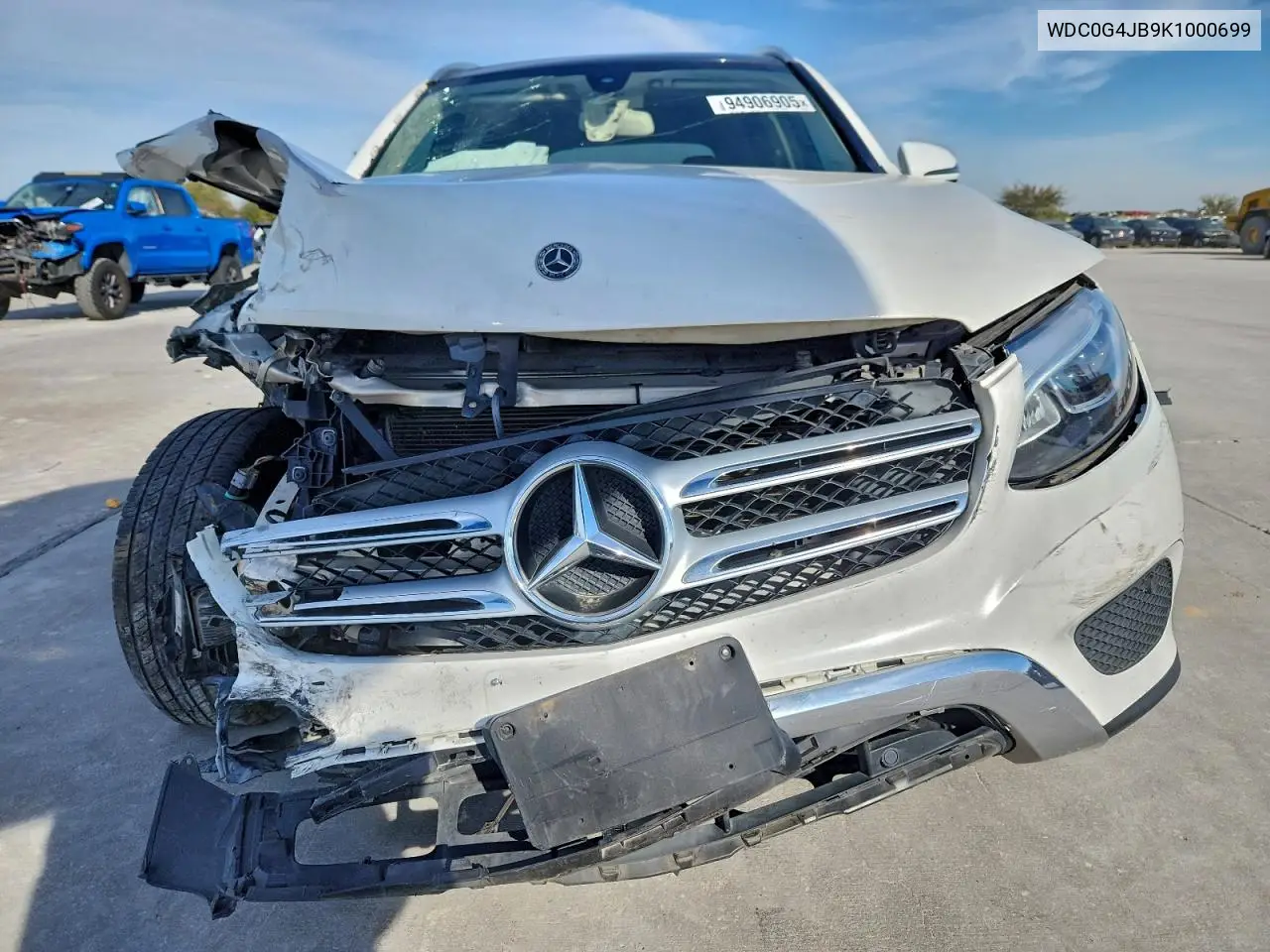 WDC0G4JB9K1000699 2019 Mercedes-Benz Glc 300