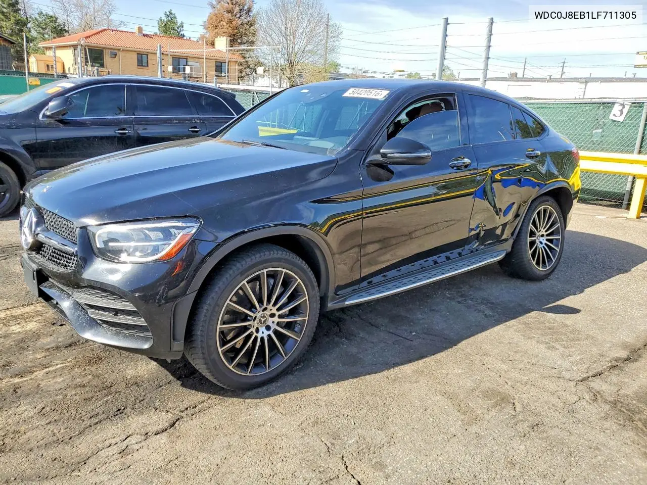 2020 Mercedes-Benz Glc Coupe 300 4Matic VIN: WDC0J8EB1LF711305 Lot: 50420516