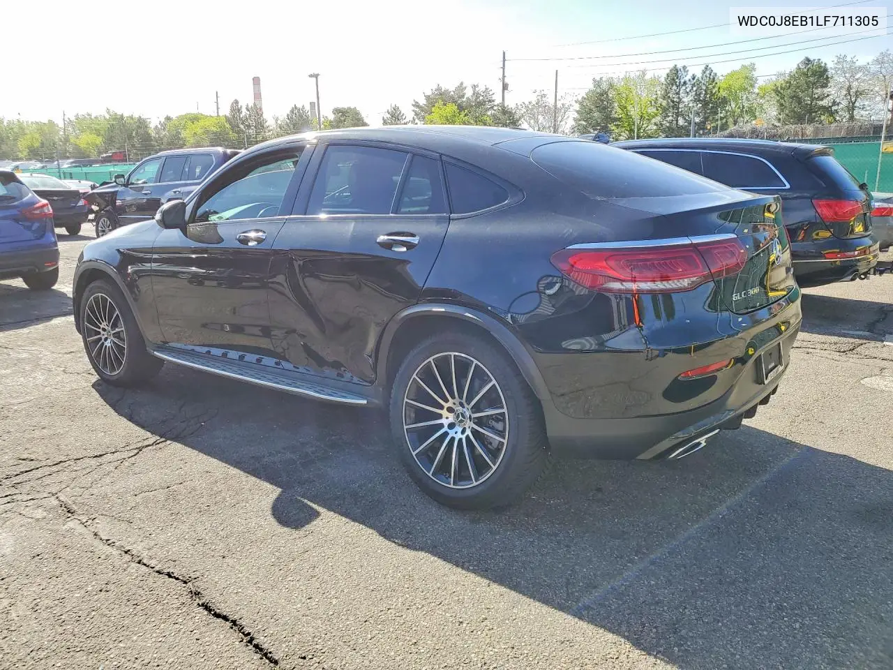 2020 Mercedes-Benz Glc Coupe 300 4Matic VIN: WDC0J8EB1LF711305 Lot: 50420516