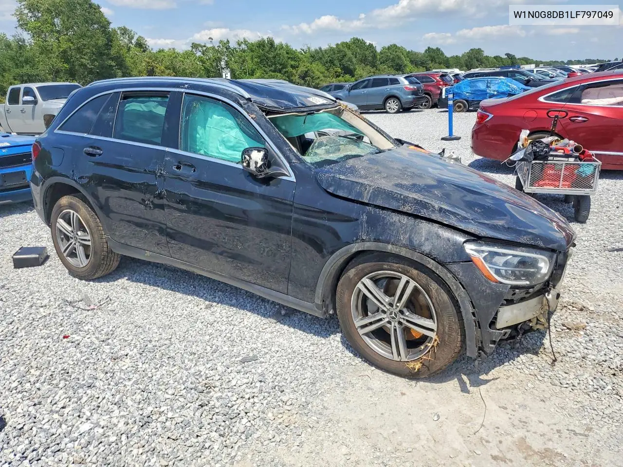 2020 Mercedes-Benz Glc 300 VIN: W1N0G8DB1LF797049 Lot: 51917936