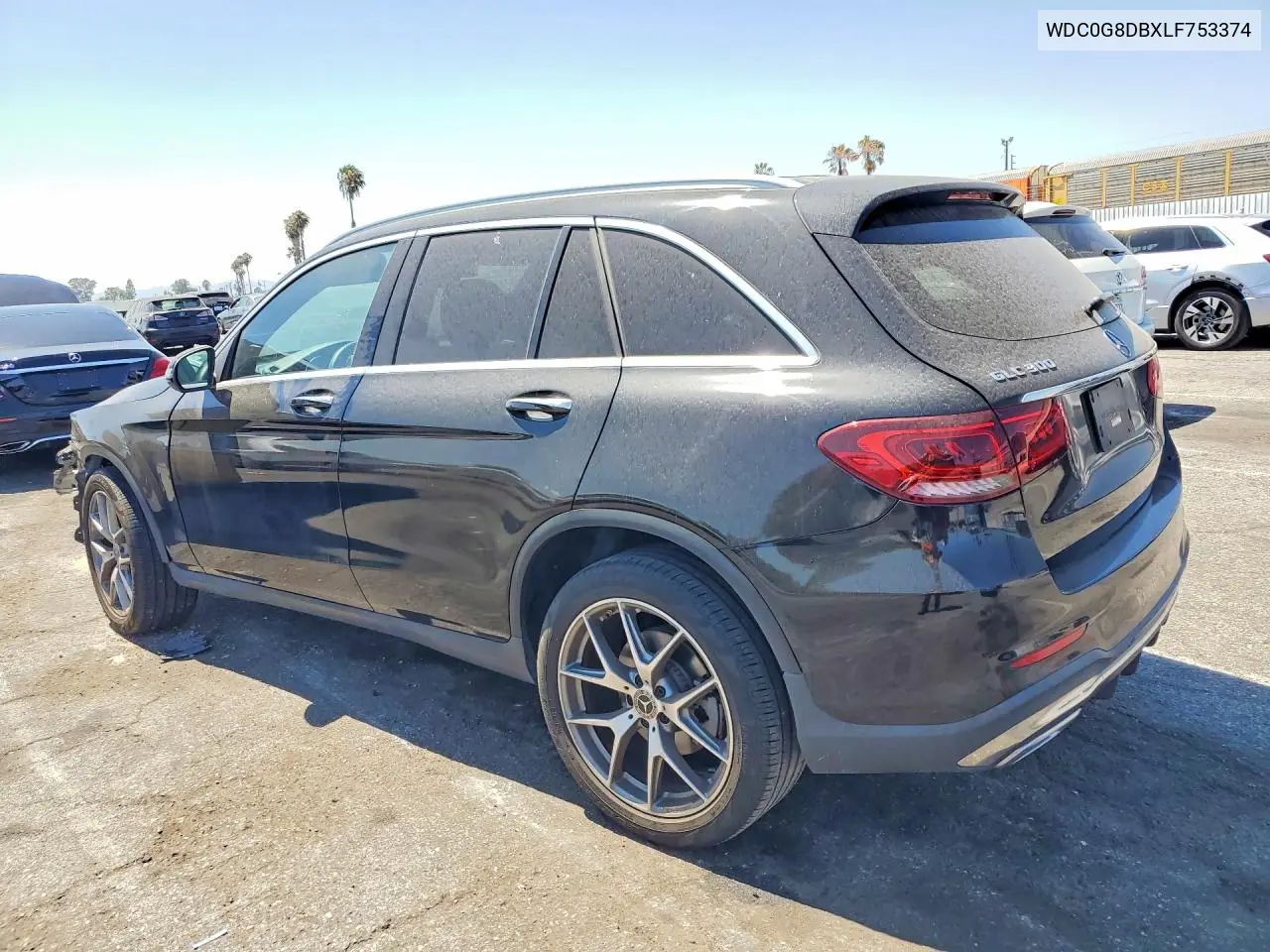 2020 Mercedes-Benz Glc 300 VIN: WDC0G8DBXLF753374 Lot: 55021406
