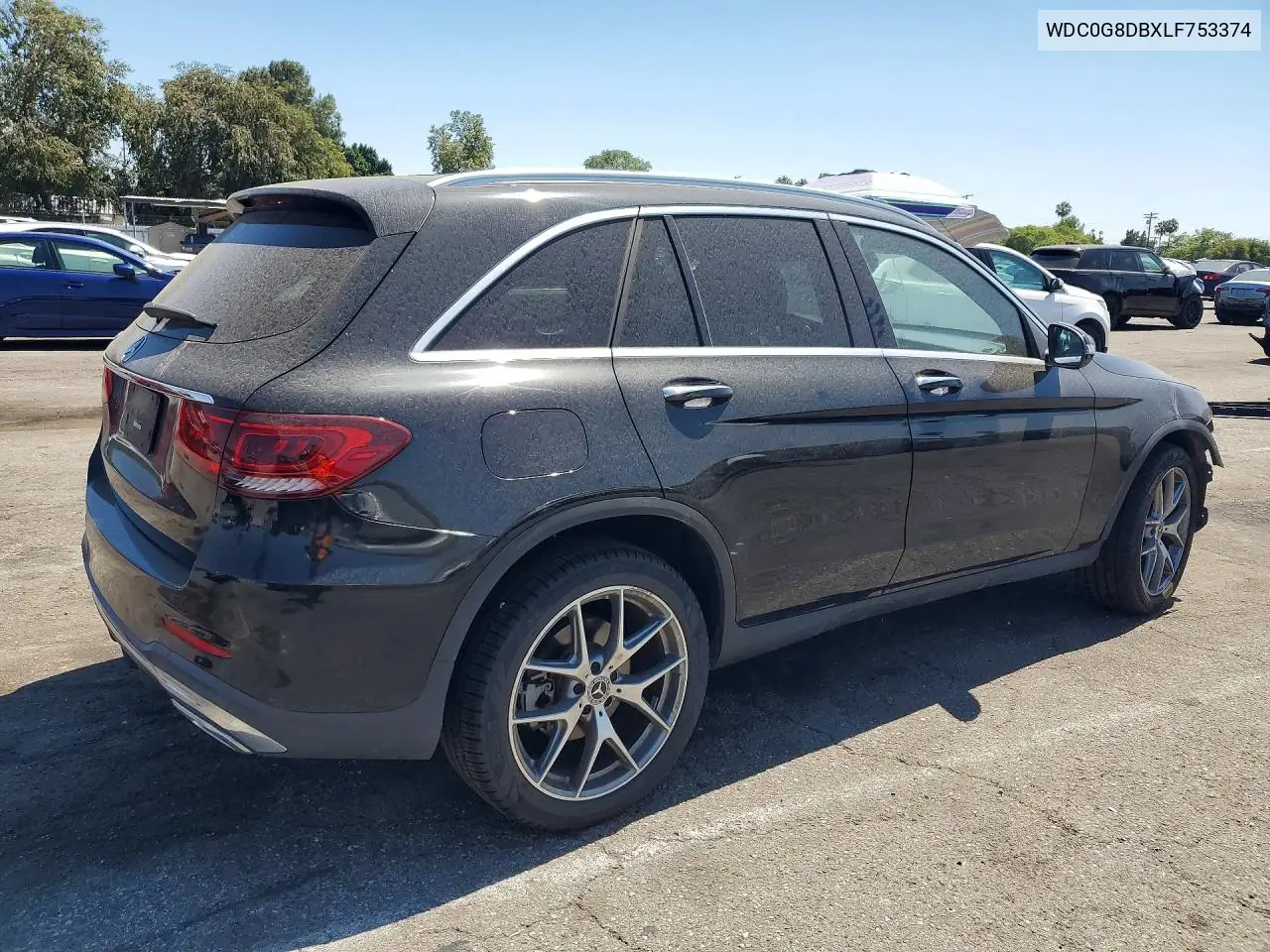 2020 Mercedes-Benz Glc 300 VIN: WDC0G8DBXLF753374 Lot: 55021406