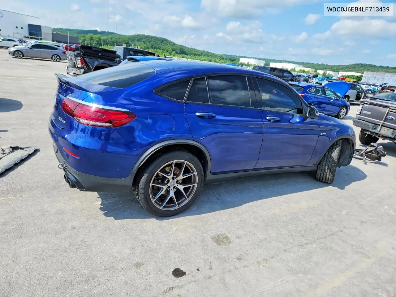 2020 Mercedes-Benz Glc Coupe 43 4Matic Amg VIN: WDC0J6EB4LF713439 Lot: 55548926