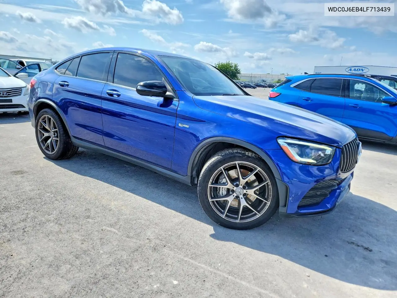 2020 Mercedes-Benz Glc Coupe 43 4Matic Amg VIN: WDC0J6EB4LF713439 Lot: 55548926
