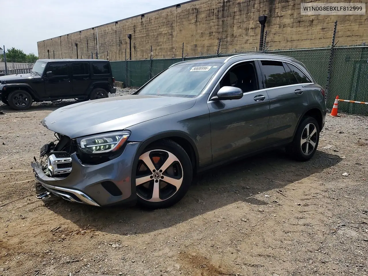 2020 Mercedes-Benz Glc 300 4Matic VIN: W1N0G8EBXLF812999 Lot: 56608996