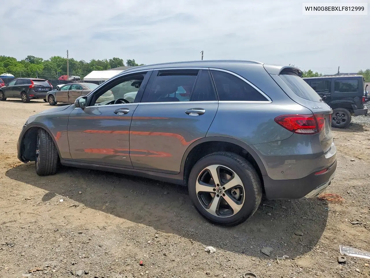 2020 Mercedes-Benz Glc 300 4Matic VIN: W1N0G8EBXLF812999 Lot: 56608996