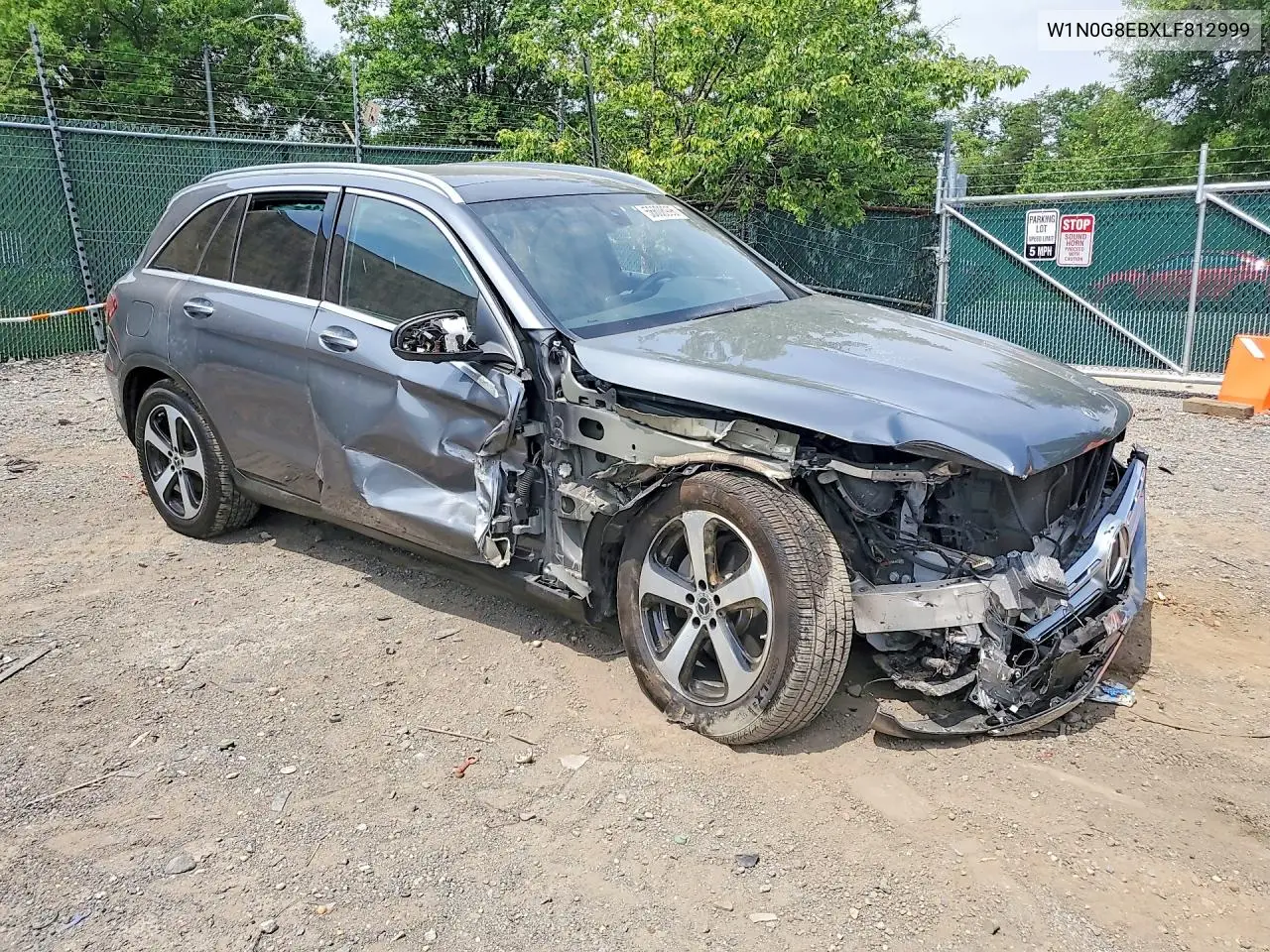 2020 Mercedes-Benz Glc 300 4Matic VIN: W1N0G8EBXLF812999 Lot: 56608996