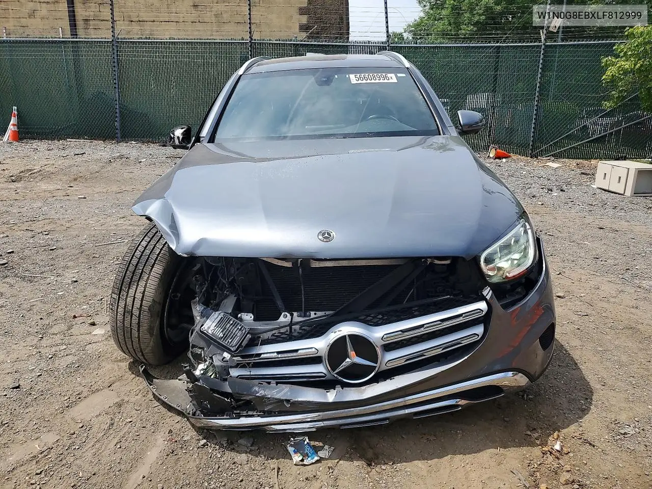 2020 Mercedes-Benz Glc 300 4Matic VIN: W1N0G8EBXLF812999 Lot: 56608996