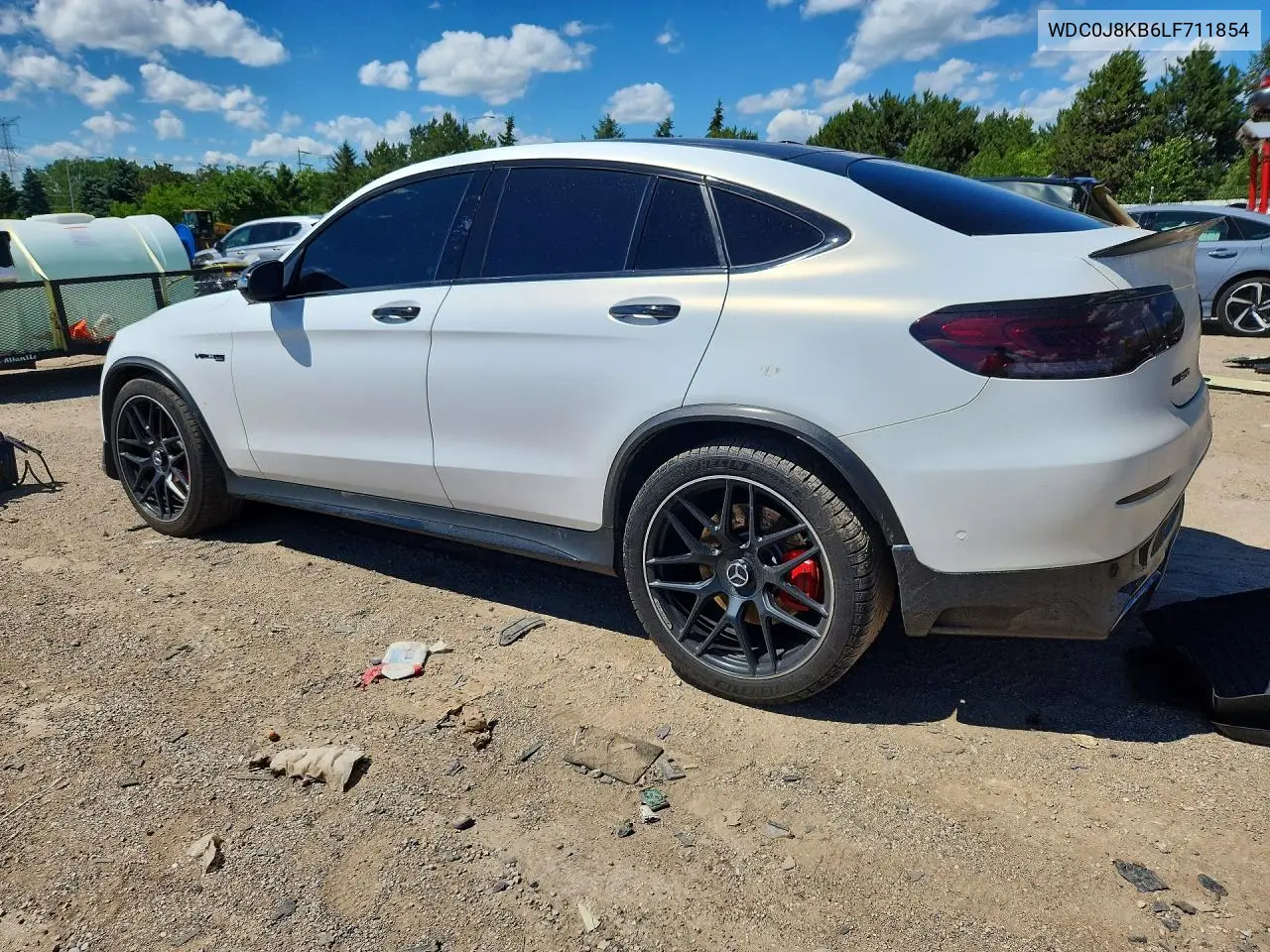 2020 Mercedes-Benz Glc Coupe 63 S 4Matic Amg VIN: WDC0J8KB6LF711854 Lot: 57034746
