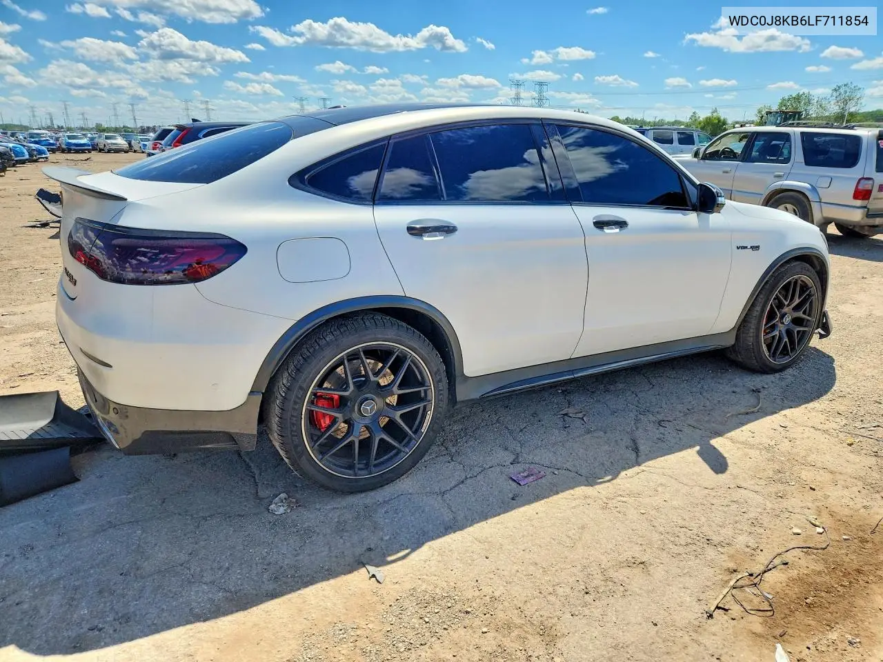 2020 Mercedes-Benz Glc Coupe 63 S 4Matic Amg VIN: WDC0J8KB6LF711854 Lot: 57034746