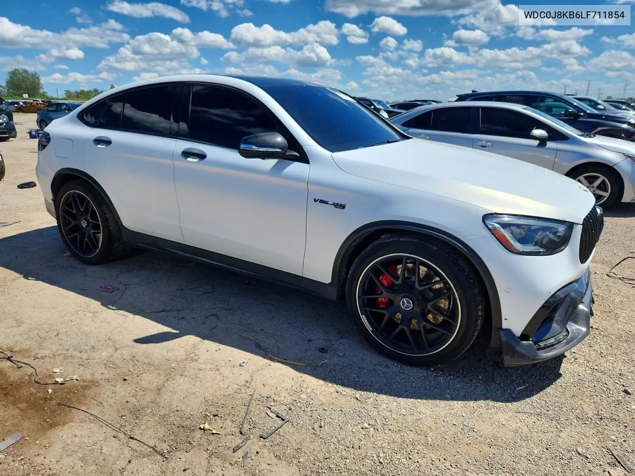2020 Mercedes-Benz Glc Coupe 63 S 4Matic Amg VIN: WDC0J8KB6LF711854 Lot: 57034746