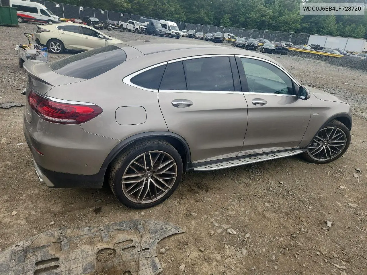 2020 Mercedes-Benz Glc Coupe 43 4Matic Amg VIN: WDC0J6EB4LF728720 Lot: 57352376