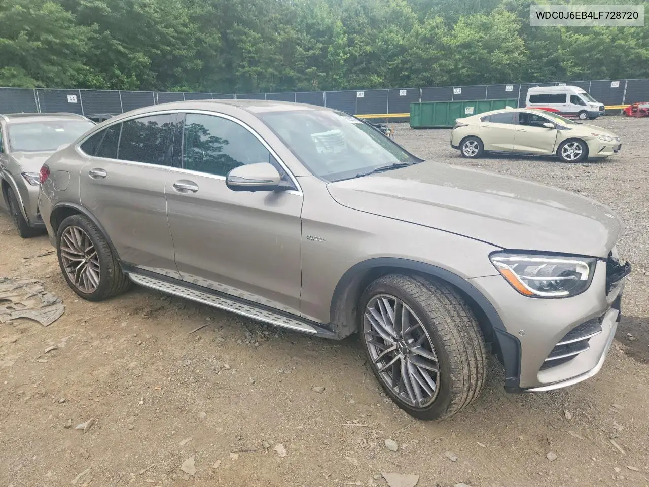 2020 Mercedes-Benz Glc Coupe 43 4Matic Amg VIN: WDC0J6EB4LF728720 Lot: 57352376