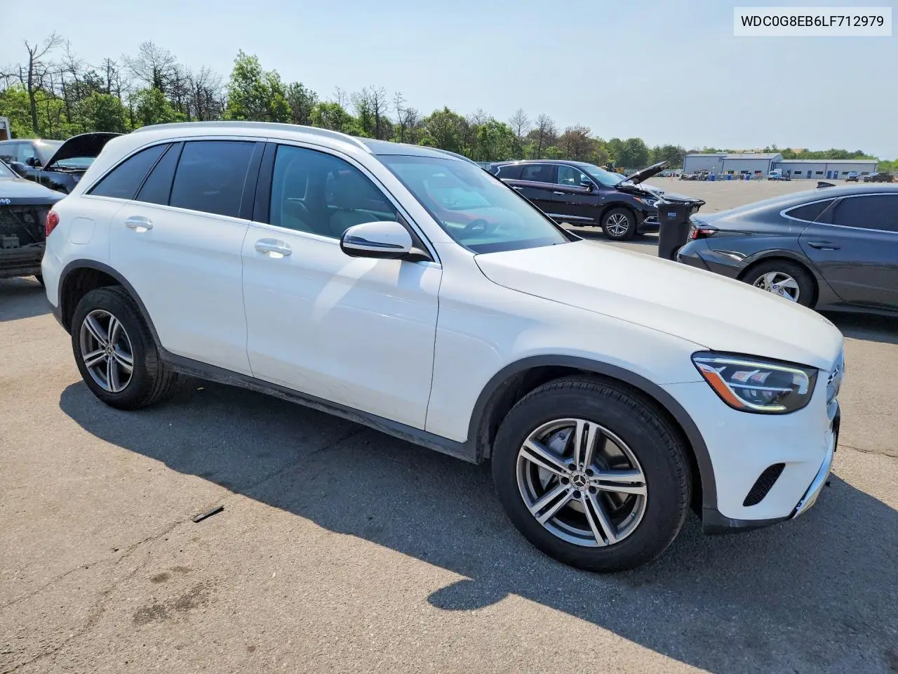 2020 Mercedes-Benz Glc 300 4Matic VIN: WDC0G8EB6LF712979 Lot: 58301746