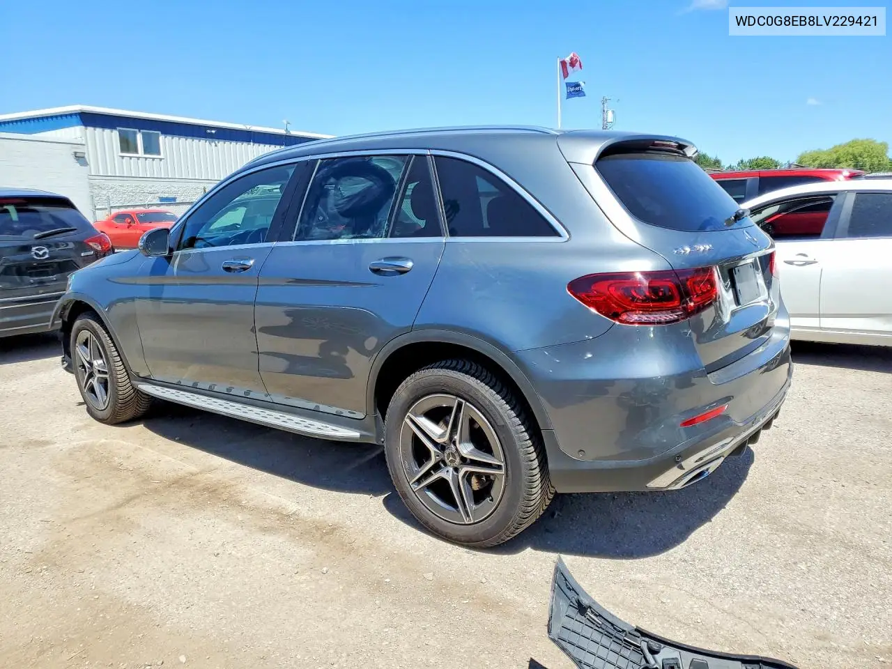 2020 Mercedes-Benz Glc 300 4Matic VIN: WDC0G8EB8LV229421 Lot: 58433906