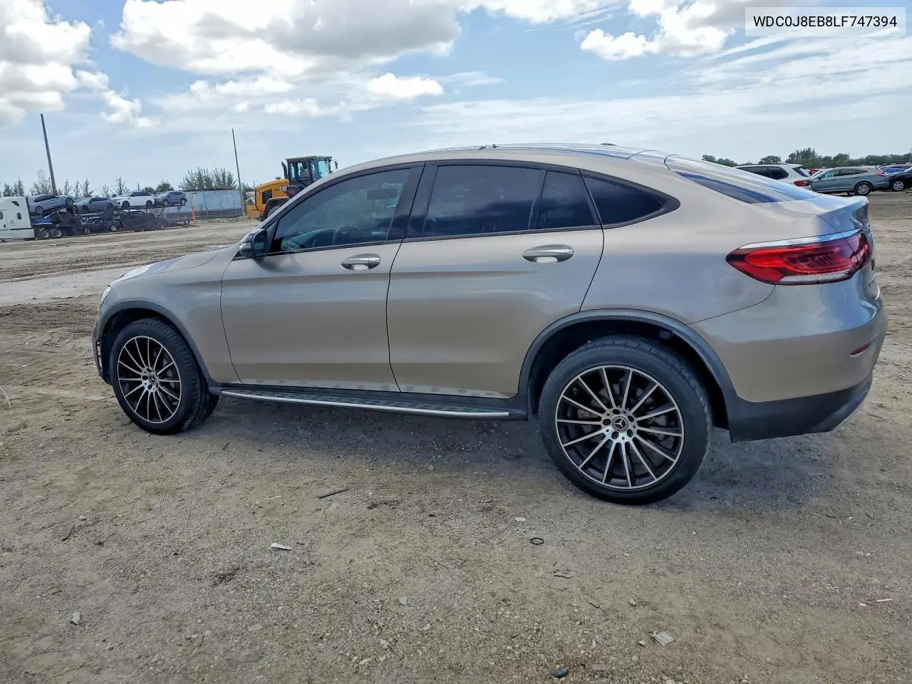 2020 Mercedes-Benz Glc Coupe 300 4Matic VIN: WDC0J8EB8LF747394 Lot: 58905346