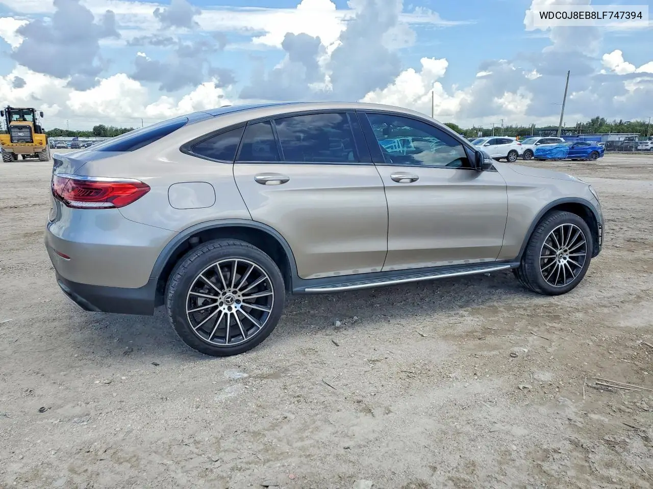 2020 Mercedes-Benz Glc Coupe 300 4Matic VIN: WDC0J8EB8LF747394 Lot: 58905346