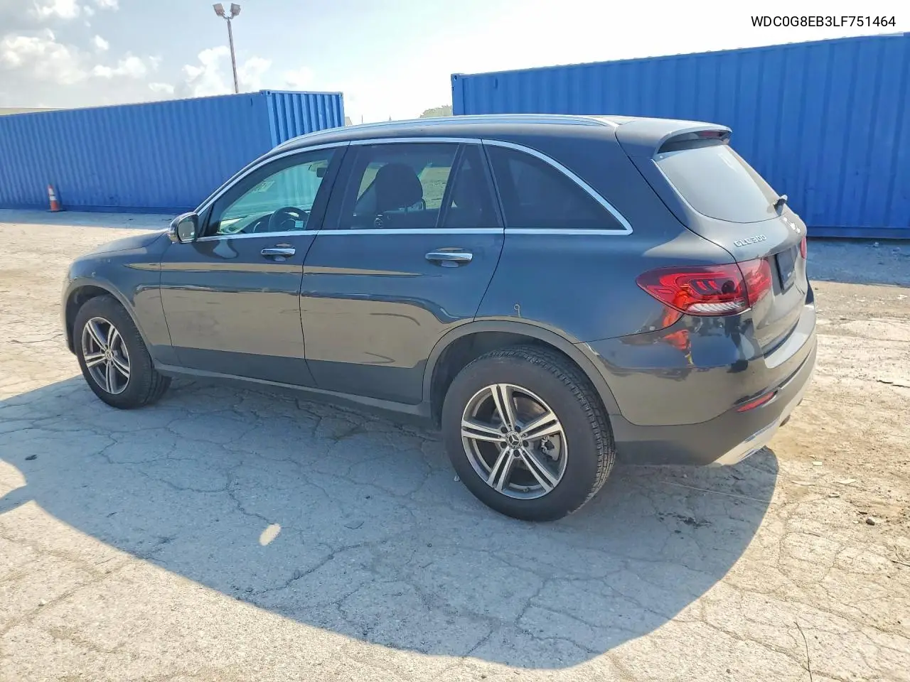 2020 Mercedes-Benz Glc 300 4Matic VIN: WDC0G8EB3LF751464 Lot: 59032606