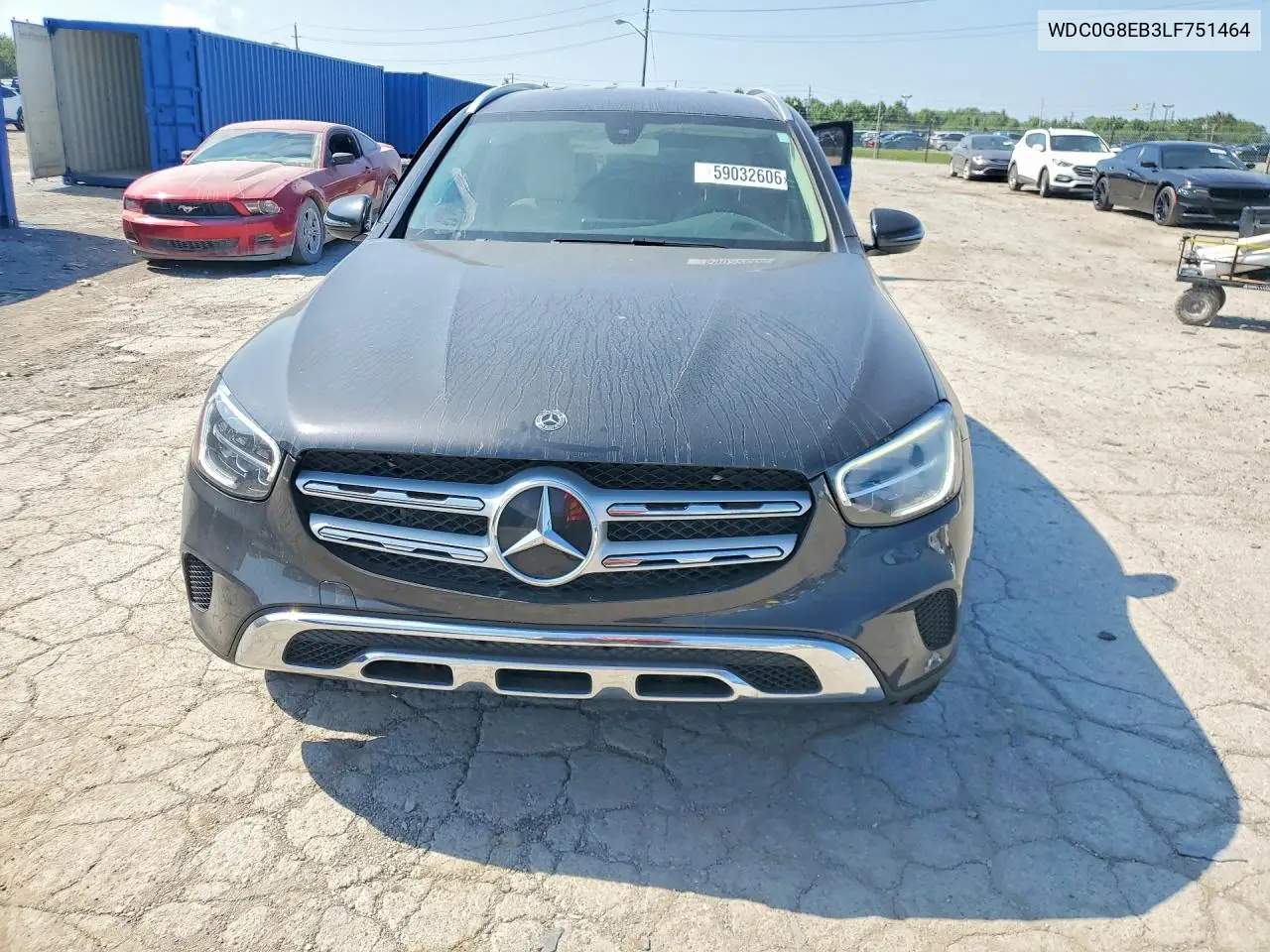 2020 Mercedes-Benz Glc 300 4Matic VIN: WDC0G8EB3LF751464 Lot: 59032606