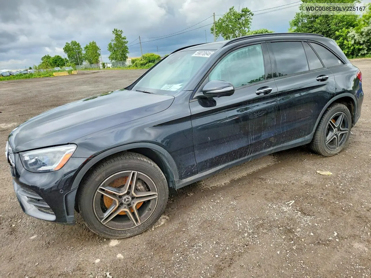 2020 Mercedes-Benz Glc 300 4Matic VIN: WDC0G8EB0LV225167 Lot: 59070646