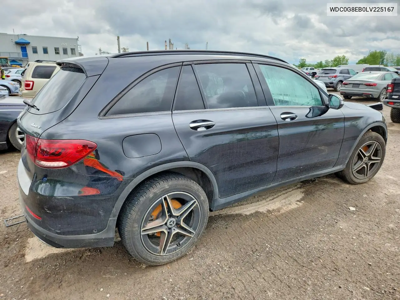 2020 Mercedes-Benz Glc 300 4Matic VIN: WDC0G8EB0LV225167 Lot: 59070646