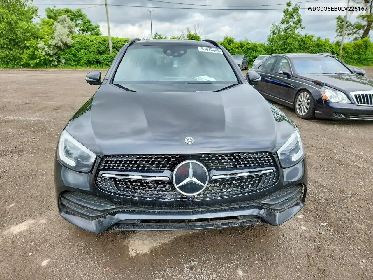 2020 Mercedes-Benz Glc 300 4Matic VIN: WDC0G8EB0LV225167 Lot: 59070646