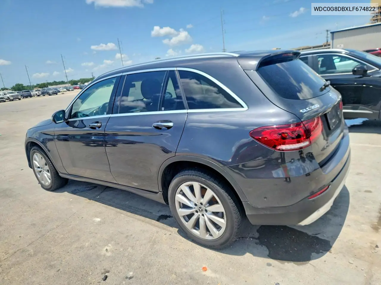 2020 Mercedes-Benz Glc 300 VIN: WDC0G8DBXLF674822 Lot: 59138096