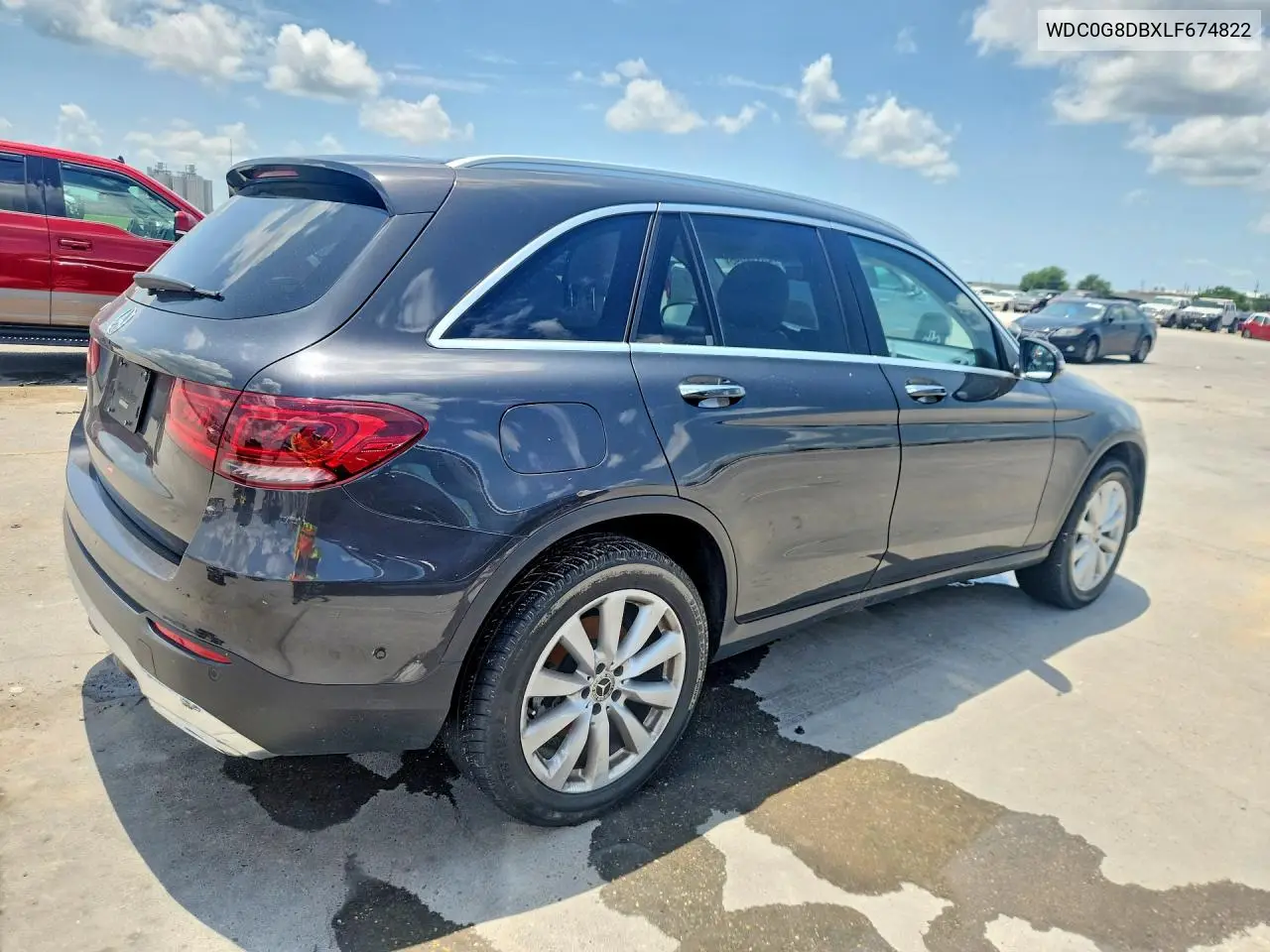 2020 Mercedes-Benz Glc 300 VIN: WDC0G8DBXLF674822 Lot: 59138096